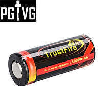 Аккумулятор 26650 Trustfire, 4000мАч., 20A 80720329 Аккумулятор 26650 Trustfire, 4000мАч., 20A