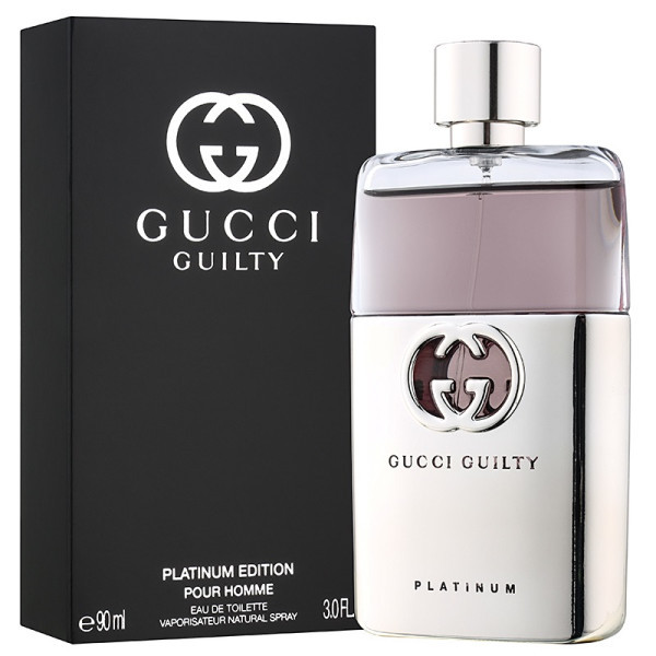 Gucci Guilty Platinum edition pour homme edt 90ml Tester