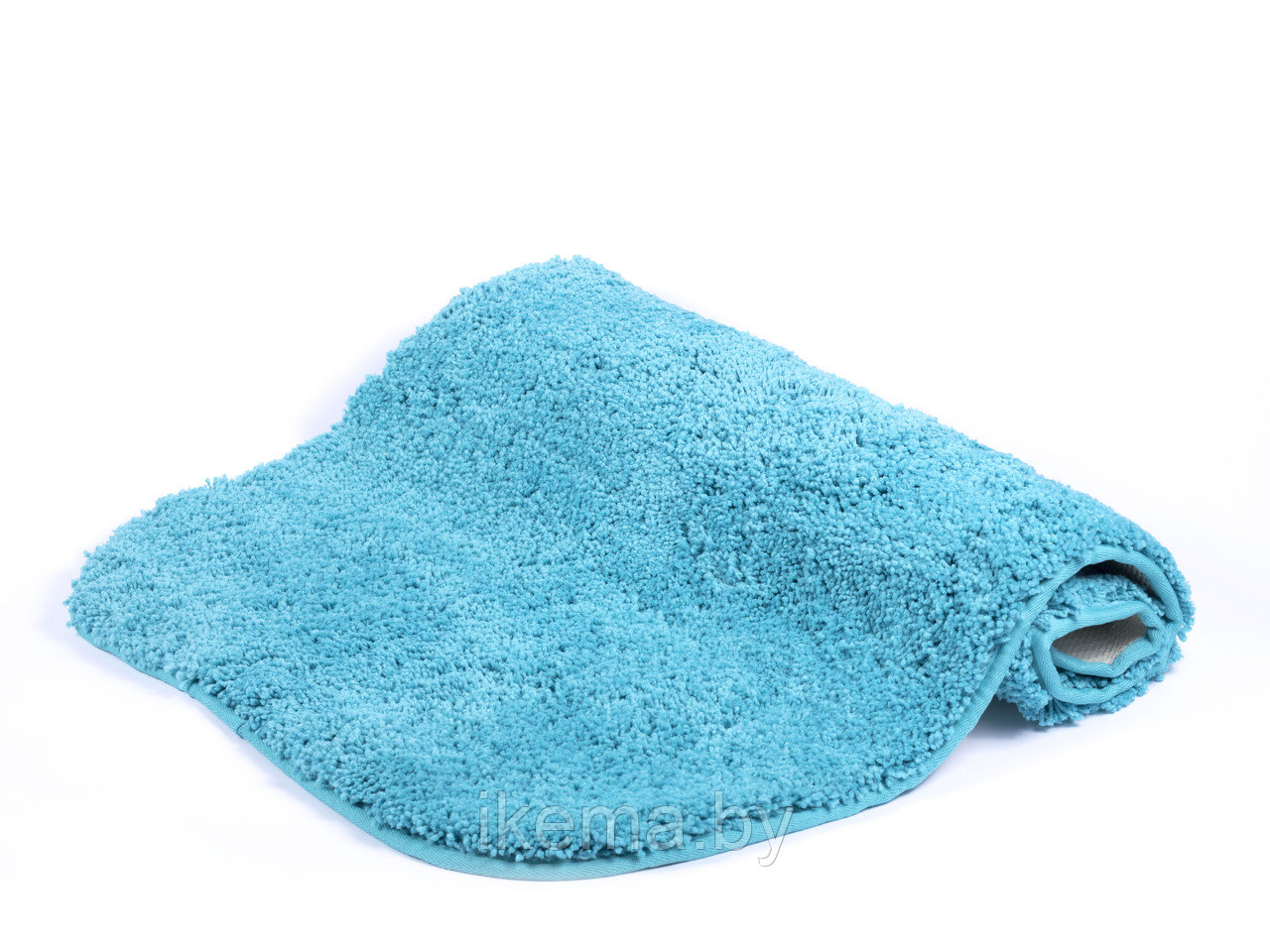 КОВРИК ДЛЯ ВАННОЙ текстильный голубой “Wellness” 55*85 см (арт. 7049315, код 091884)