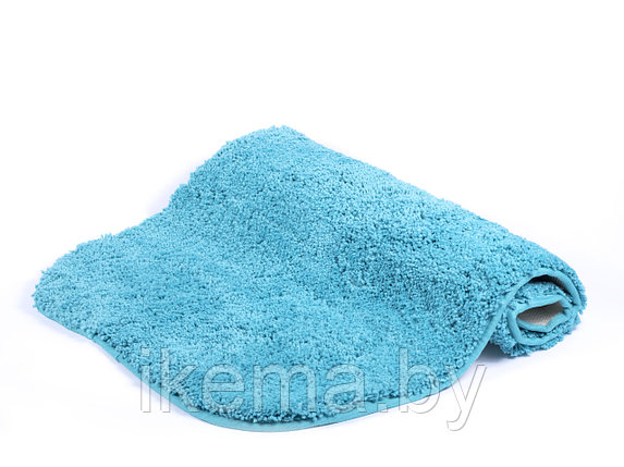 КОВРИК ДЛЯ ВАННОЙ текстильный голубой “Wellness” 55*85 см (арт. 7049315, код 091884), фото 2