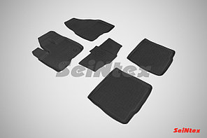 Коврики резиновые Ford Explorer V (2010-2015) / Форд Эксплорер [85081] (SeiNtex)