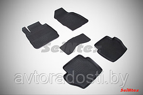 Коврики резиновые для Ford Fiesta IV (2008-2015) [01073]  (SeiNtex)