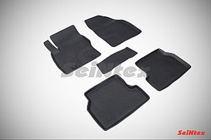 Коврики резиновые Ford Focus II (2004-2011) / Форд Фокус [01222] (SeiNtex)