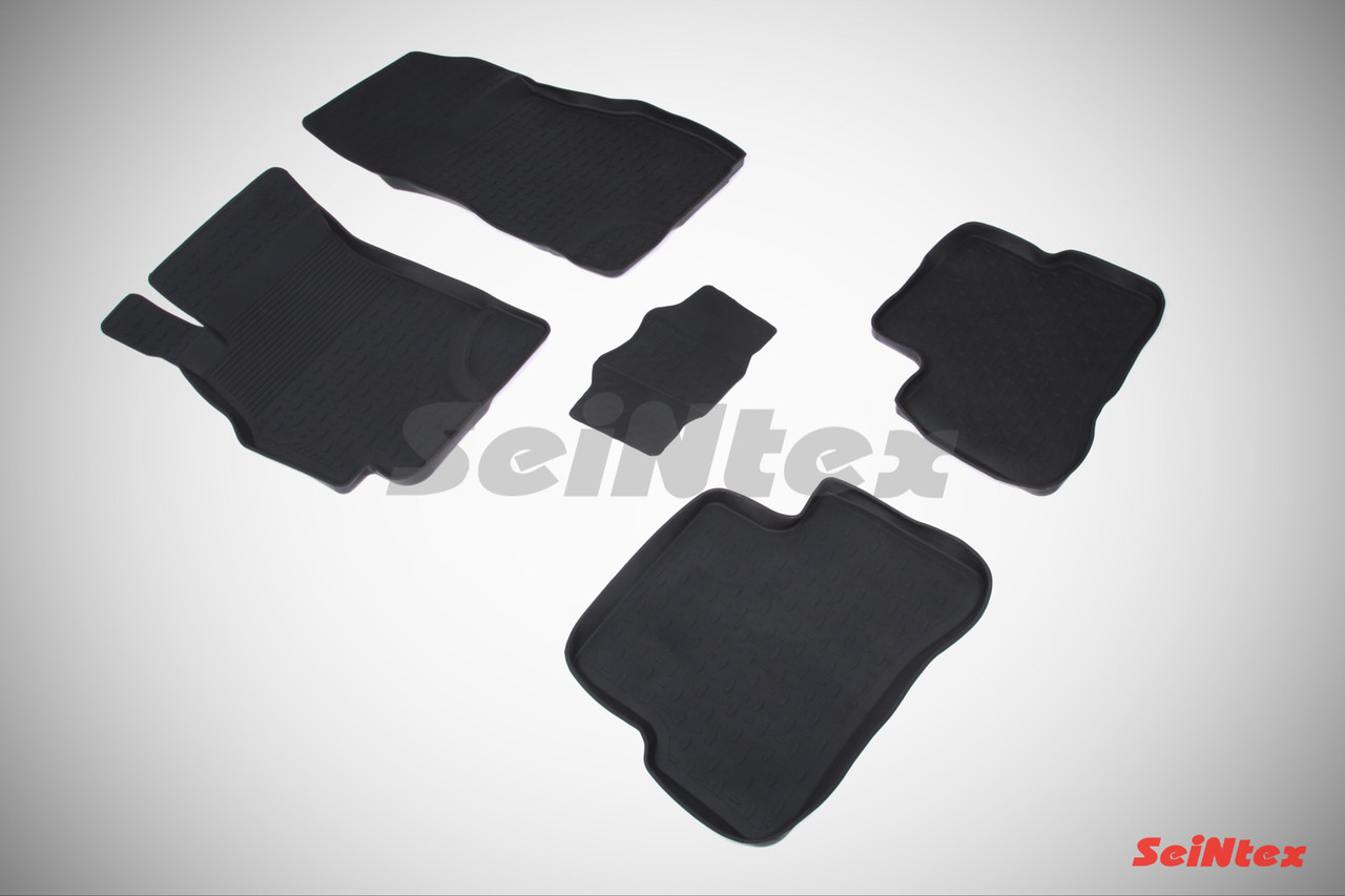 Коврики резиновые Hyundai Accent II (1999-2012) / Хендэ Акцент [00923] (SeiNtex)
