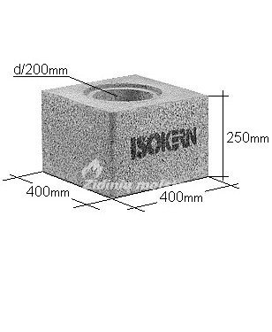 Блок дымохода Isokern (Изокерн). d=200 мм, фото 2
