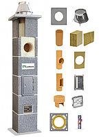 Комплект дымохода из керамики Kamen Uniwersal S d=200 мм, 5 м.п.