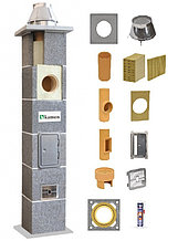 Комплект дымохода из керамики Kamen Uniwersal S d=140 мм, 9 м.п.