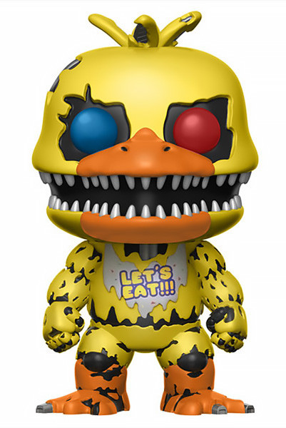 Новинка! Фигурки 5 ночей с Фредди Nightmare Chica Funko POP Games Five Nights at Freddy's