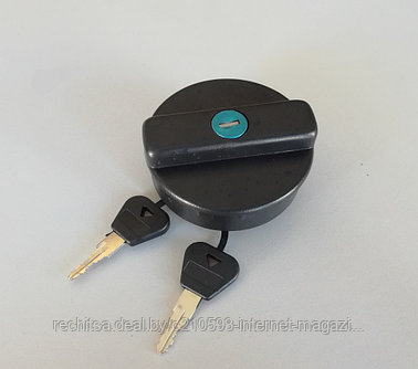 Крышка бензобака ВАЗ 2101-2107 (металлическая личинка и резьба) с ключами, 2101-1103010, фото 2