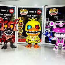 Все Фигурки Аниматроники Five Nights At Freddy s POP Games светящиеся - фото 4 - id-p80762653