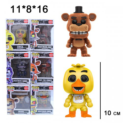 Все Фигурки Аниматроники Five Nights At Freddy s POP Games светящиеся - фото 6 - id-p80762653