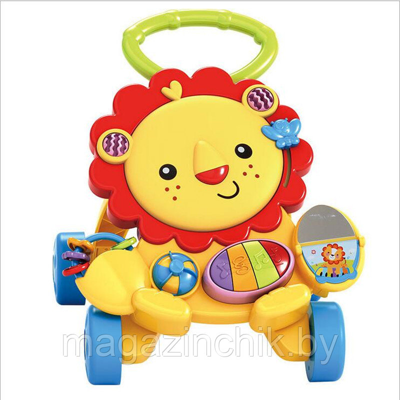 Музыкальные ходунки "Львенок" HY68108 аналог Fisher Price - фото 2 - id-p80765058