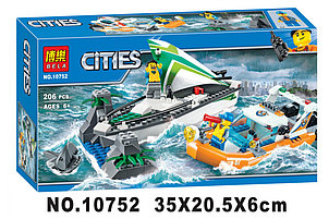 Конструктор BELA City Операция по спасению 10752 (Аналог LEGO City 60168) 206 дет в