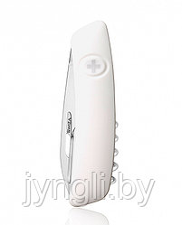 Нож Swiza D02 75 мм, белый, 6 функций, с фиксатором лезвия