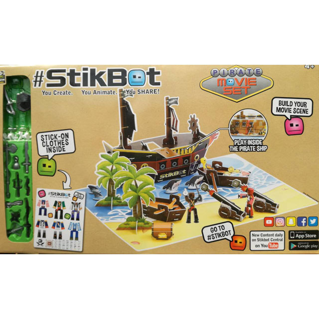 Набор Стикбот Пиратский Корабль (Stikbot Pirate Movie Set) - фото 2 - id-p80816769