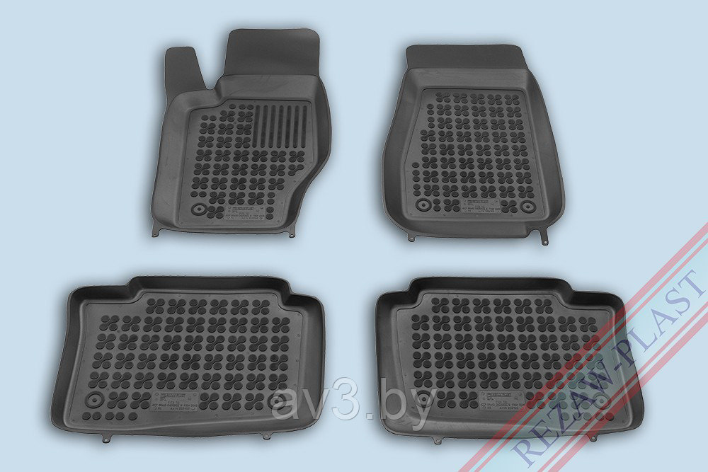 Коврики в салон Jeep Grand Cherokee 3 2004-2010 [203102] Джип Гранд Чероке (Rezaw Plast) - фото 1 - id-p60457341