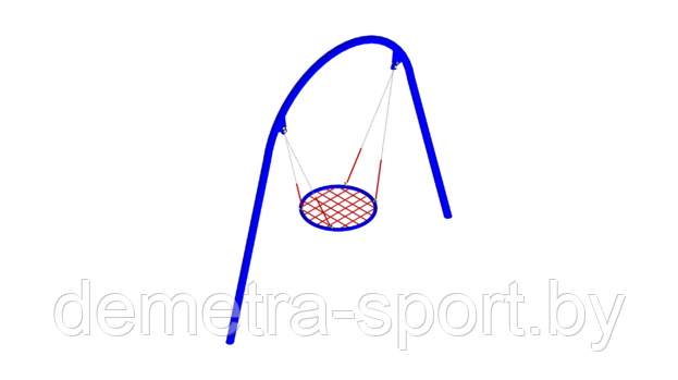 Качели "Гнездо" - фото 1 - id-p80828061