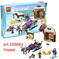 Конструктор Bela Frozen 10666 "Анна и Кристофф: Прогулка на санях" (аналог Lego Disney 41066) 180 деталей Подр