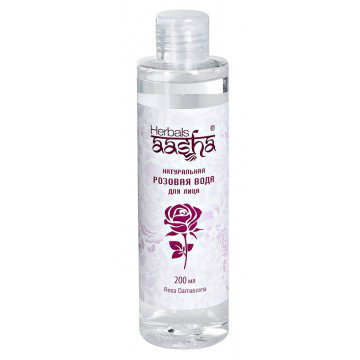 Натуральная Розовая вода Дамасской розы Aasha Herbals, 200 мл