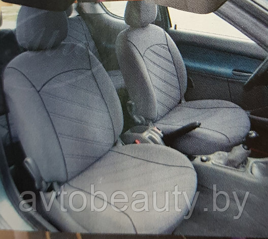 Чехлы из велюра (тканевые) для Volkswagen Passat B6 (2005-2011), фото 2