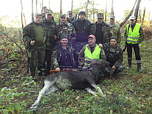 Охота на лося в Новогрудке