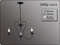 Люстра Alfa 23623 Unity Черный