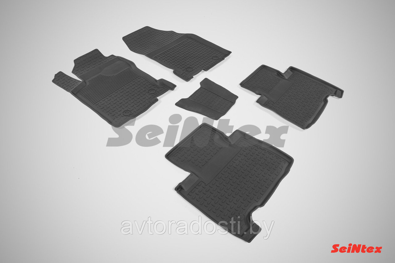 Коврики резиновые для Lexus NX (2014-) кроме версий с гибридным двигателем / [86447] (SeiNtex) - фото 1 - id-p75785990