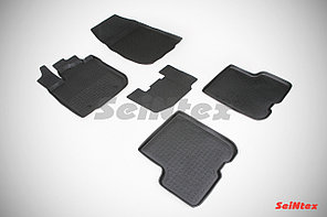 Коврики резиновые Renault Logan (2014-2020) / Renault Sandero / Рено Логан / Сандеро (SeiNtex)