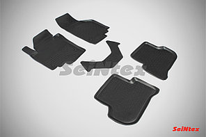 Коврики резиновые Skoda Yeti / Volkswagen Golf Plus (2008-) / Шкода Ети / Гольф Плюс (SeiNtex)