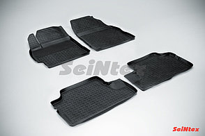 Коврики резиновые Toyota Corolla E140/150 (2007-2013) / Тойота Королла [01030] (SeiNtex)