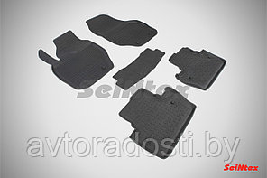 Коврики резиновые для Volvo S60 / V60 (2010-2018) / Вольво [85756] (SeiNtex)