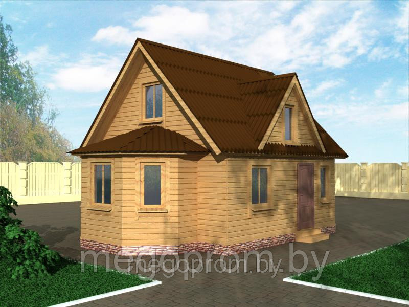 Купить дом из бруса под ключ в Минске - фото 10 - id-p3891643
