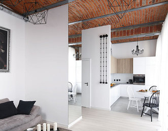 Дизайн интерьера квартиры в стиле лофт
