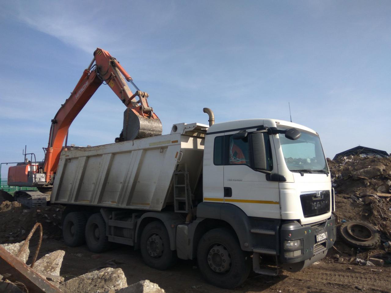 Вывоз строительного мусора самосвалом в Минске - фото 2 - id-p80957173