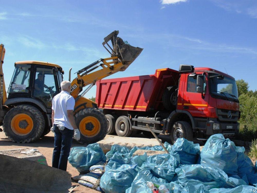Вывоз бытового мусора самосвалом в Минске - фото 1 - id-p80957171