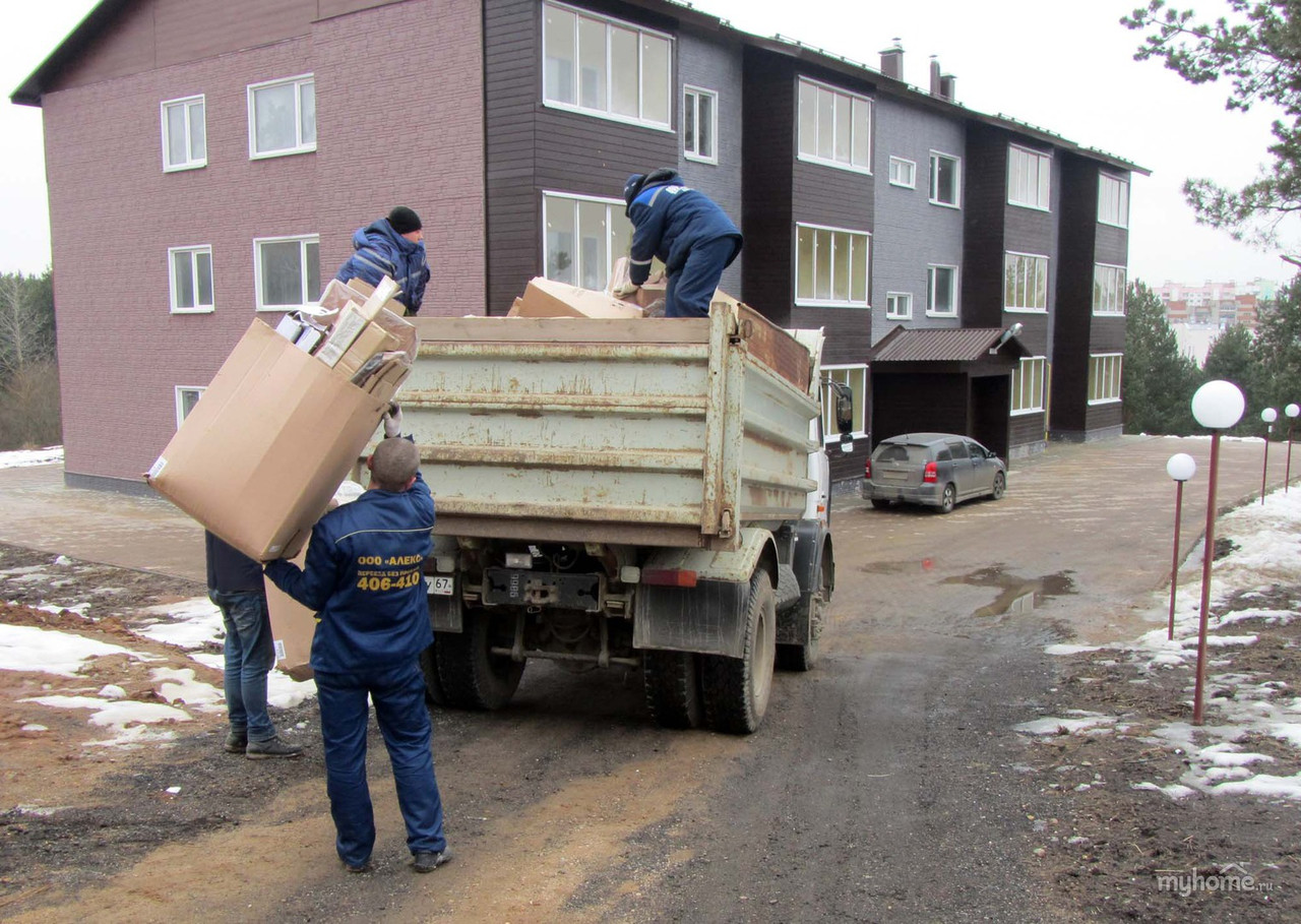 Вывоз строительного мусора в Минске