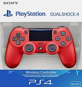 Геймпад Sony DualShock 4 Wireless Controller Красный (RED) [CUH-ZCT2E] v2 Оригинал