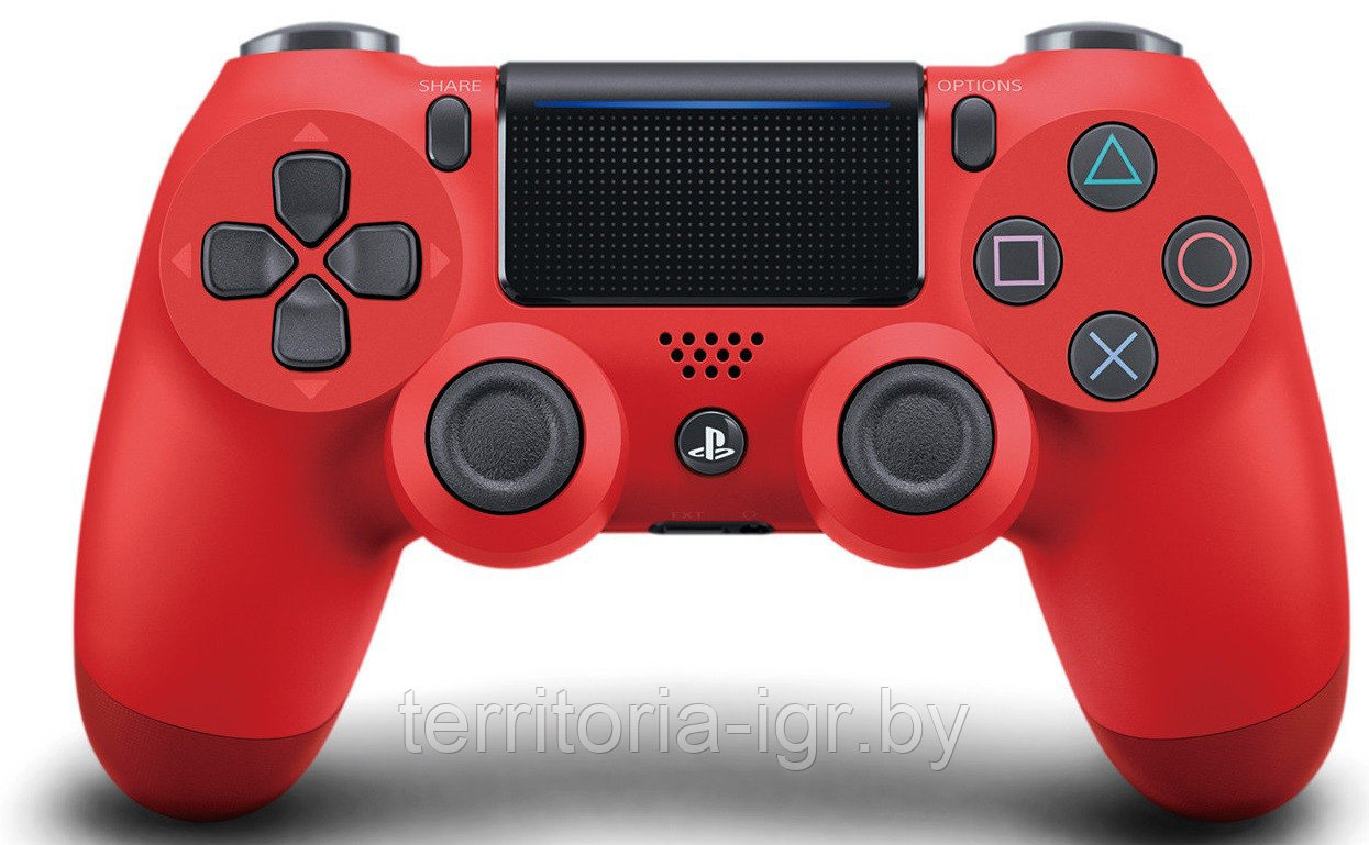 Геймпад Sony DualShock 4 Wireless Controller Красный (RED) [CUH-ZCT2E] v2 Оригинал - фото 2 - id-p80987233