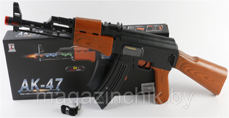 Детский игрушечный автомат Калашникова AK-47 - фото 1 - id-p80852616