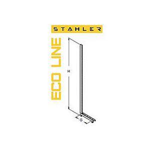 Стойка стеллажа односторонняя Stahler Eco Line H=1600 - фото 1 - id-p81003231