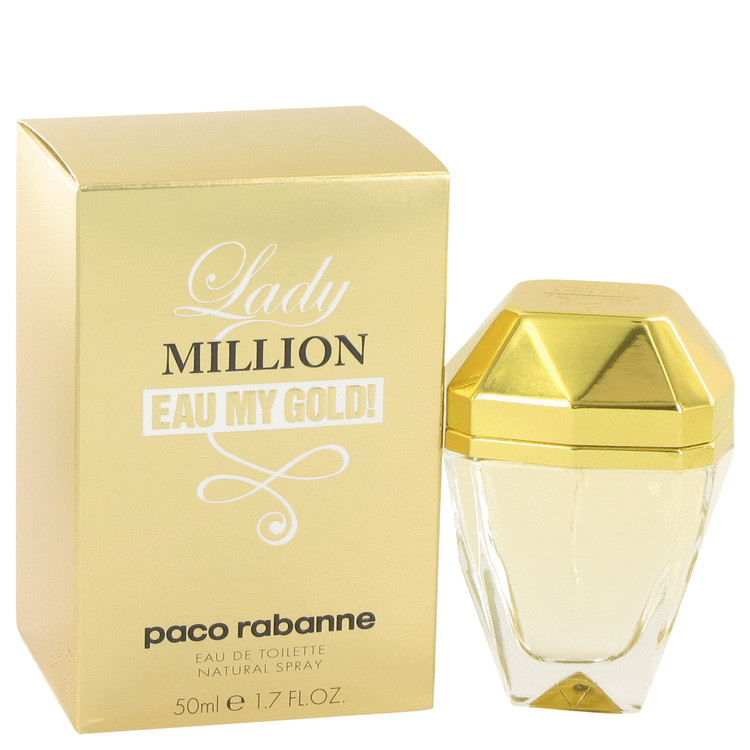 Paco Rabanne Lady Million Eau My Gold! edt 50ml - фото 1 - id-p79014851