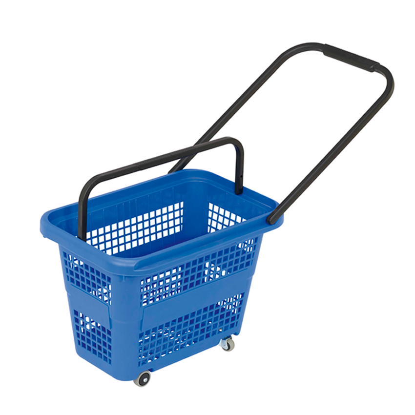 Корзина Shopping Basket на колесах 32 литра