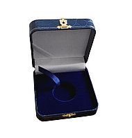 Футляр для монеты с ложементом на 1 ячейку Ø 37.00 мм Синий