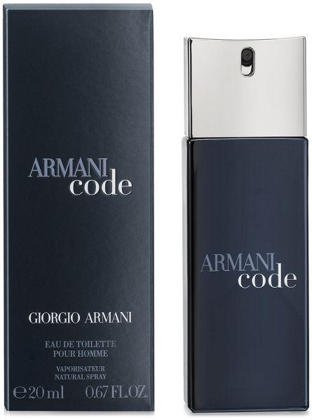 G.A. Armani Code pour homme edt 20ml travel