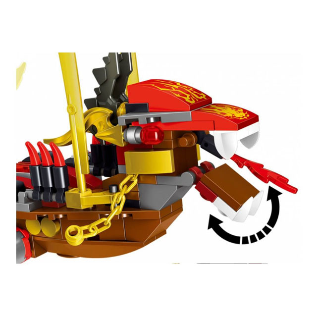 Конструктор Lele Ninja 31037 Корабль (аналог Lego Ninjago) 279 деталей - фото 5 - id-p81027738