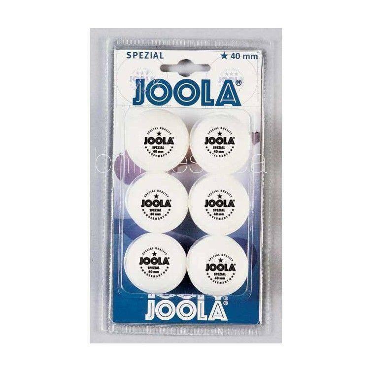 Мячи для настольного тенниса JOOLA Набор мячей для н\т SPECIAL * 40 white 6 ШТ - фото 1 - id-p31724760