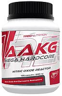 Предтренировочные комплексы и энергетики TREC NUTRITION AAKG Mega Hardcore 120 капсул