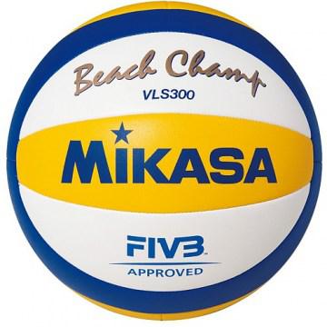 Волейбольные мячи Mikasa Мяч для пляжного волейбола Mikasa VLS300 - фото 1 - id-p81057829