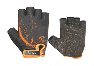 Перчатки для атлетики INDIGO Перчатки для фитнеса женские INDIGO SB-16-1743 Размер: XS-L