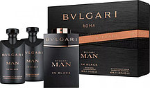 Bvlgari MAN in  Black Set (60ml edp+ 40ml after shave balm+ 40ml shower gel)